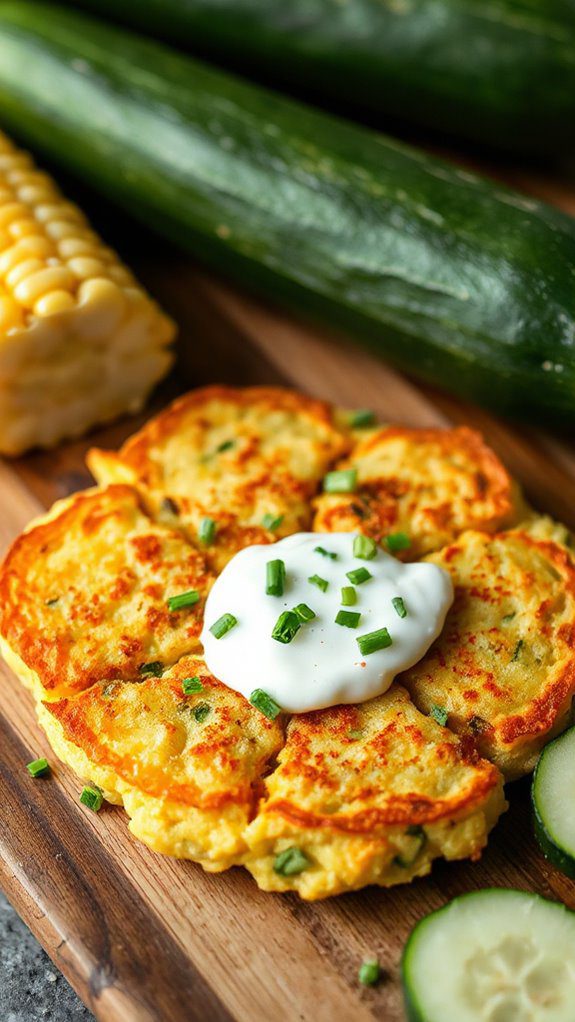 zucchini corn fritters recipe zucchini corn fritters recipe