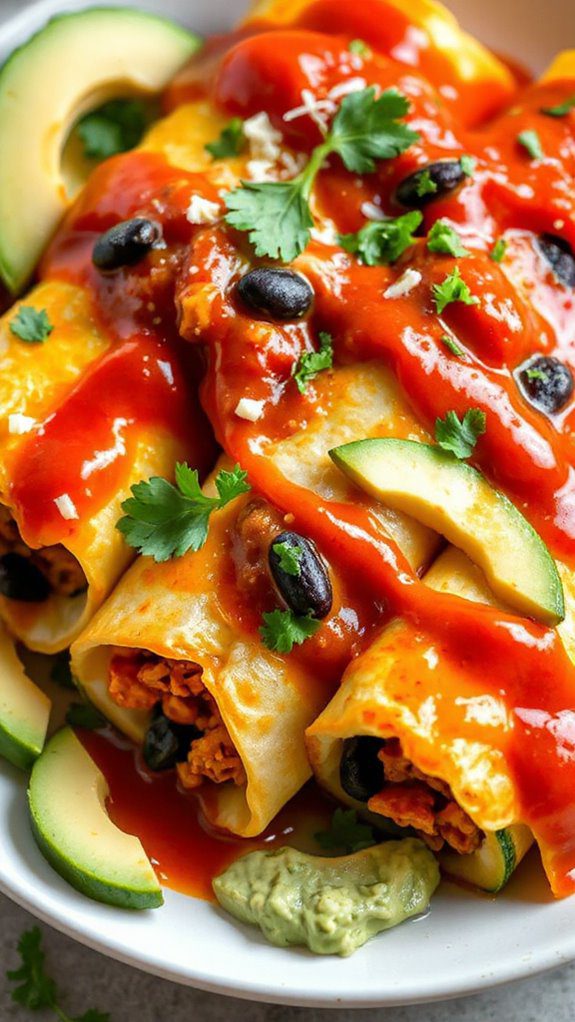 zucchini filled enchiladas recipe zucchini filled enchiladas recipe