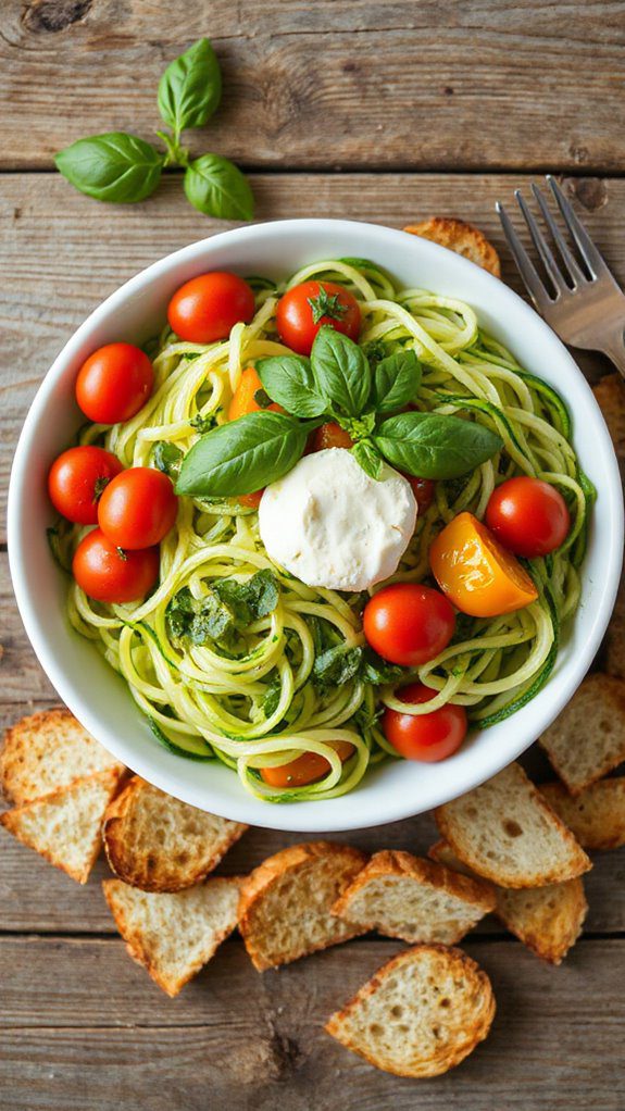zucchini noodle dish recipe
