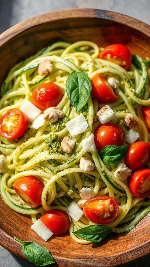 zucchini noodle salad recipe