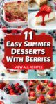 11 Easy Summer Desserts With Berries