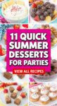 11 Quick Summer Desserts for Parties