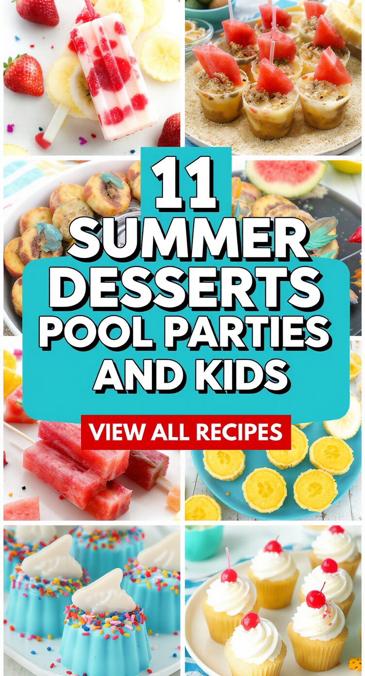 11 Summer Desserts for Pool Parties and Kids