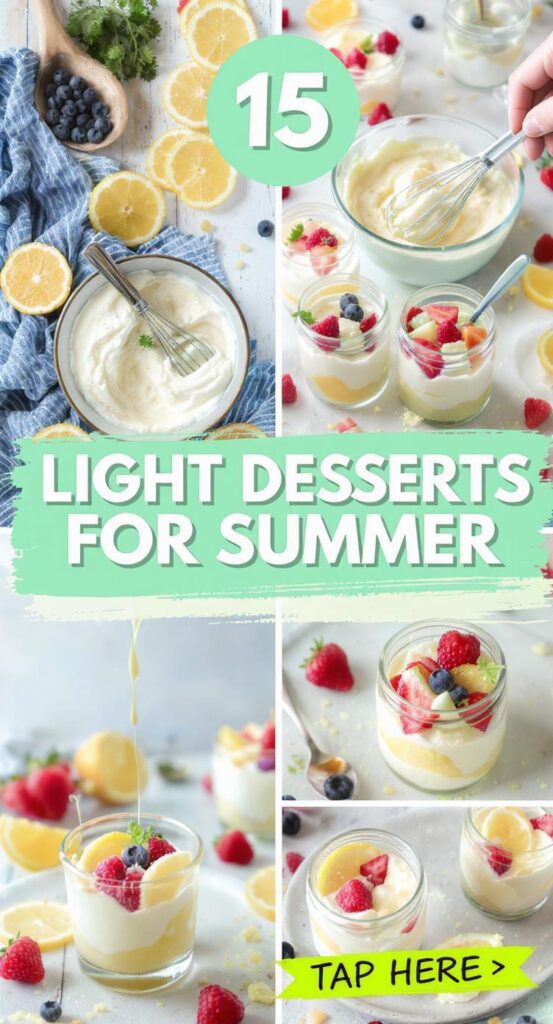15 Light Desserts for Summer | Refreshing After-Dinner Options