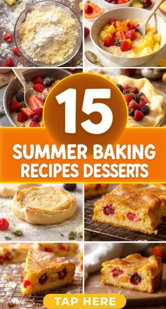 15 Summer Baking Recipes Desserts | Oven-Worth Options