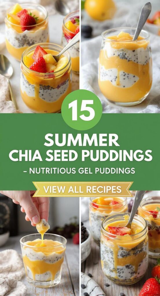 15 Summer Chia Seed Puddings Nutritious Gel Puddings