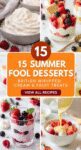 15 Summer Fool Desserts British Whipped Cream & Fruit Treats