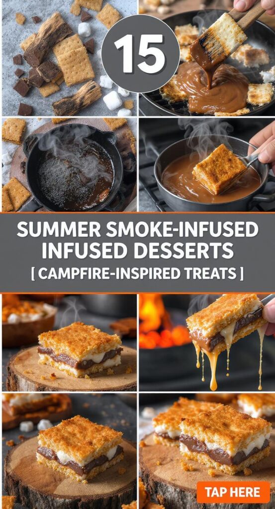 15 Summer Smoke-Infused Desserts | Campfire-Inspired Treats
