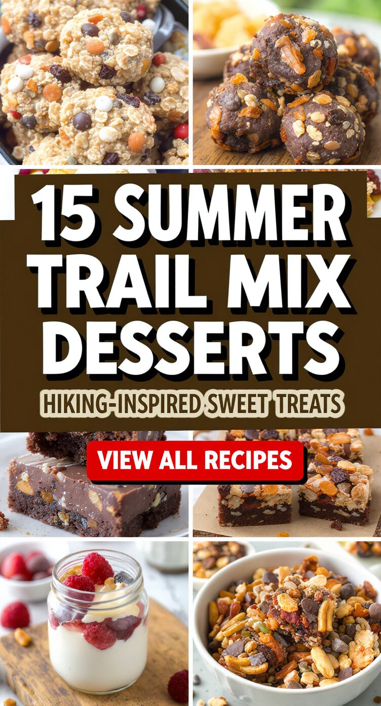 15 Summer Trail Mix Desserts Hiking-Inspired Sweet Treats