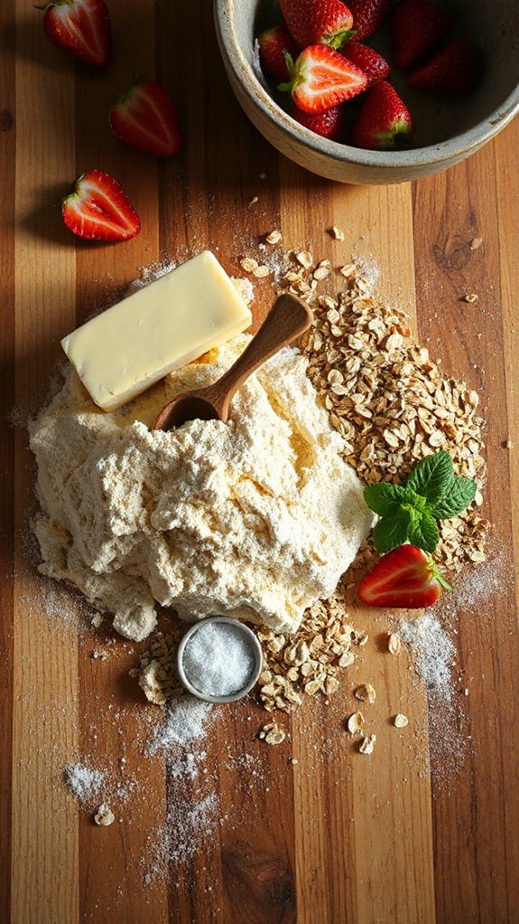 achieve crumbly cohesive dough