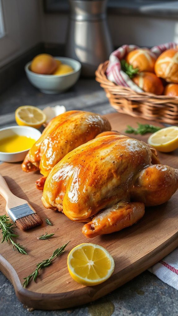 apply egg wash evenly