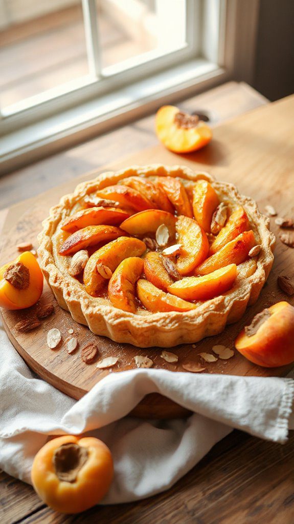 apricot almond tart delight apricot almond tart delight