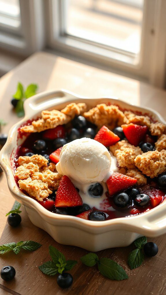 berry dessert quick bake berry dessert quick bake