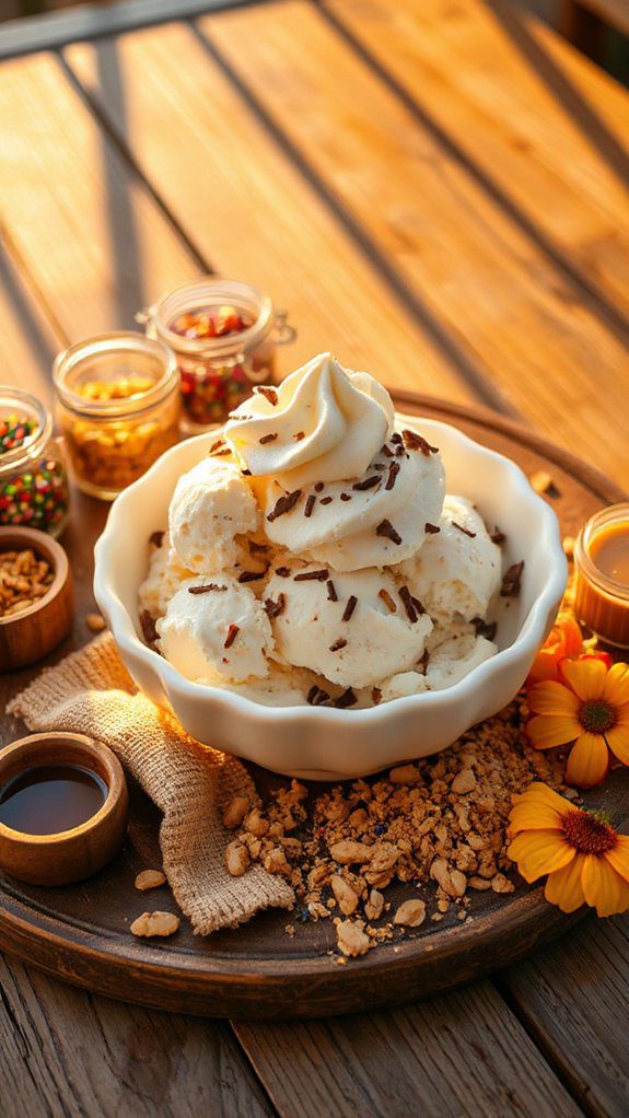 build your own sundae station