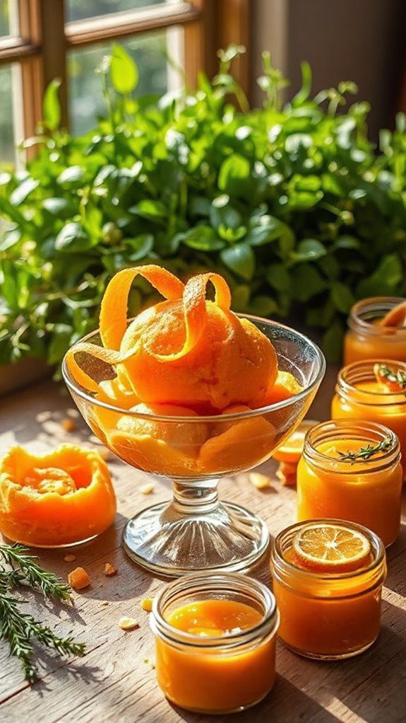 carrot orange sorbet recipe delight
