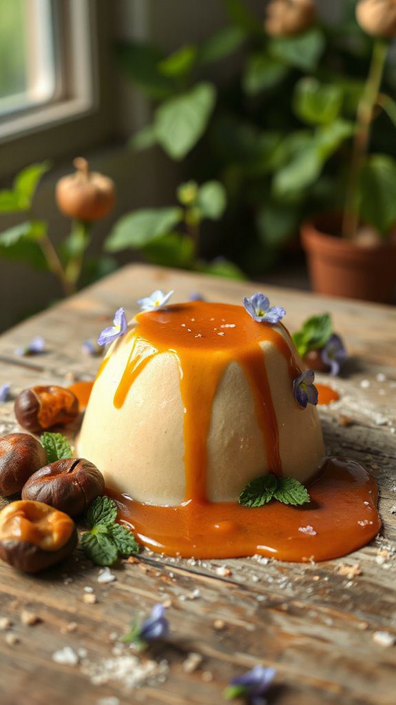 chestnut flavored creamy dessert