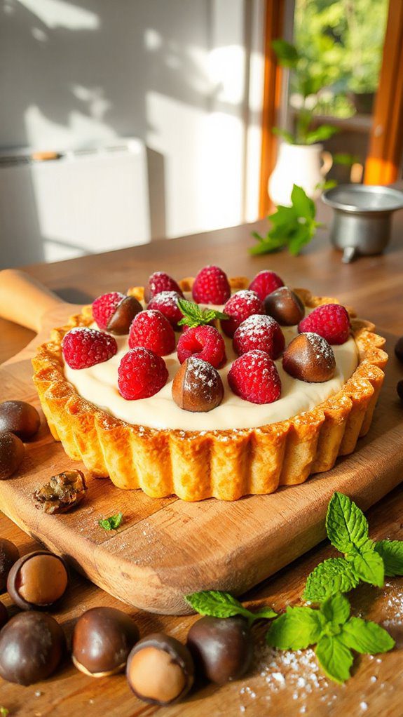 chestnut raspberry summer delight