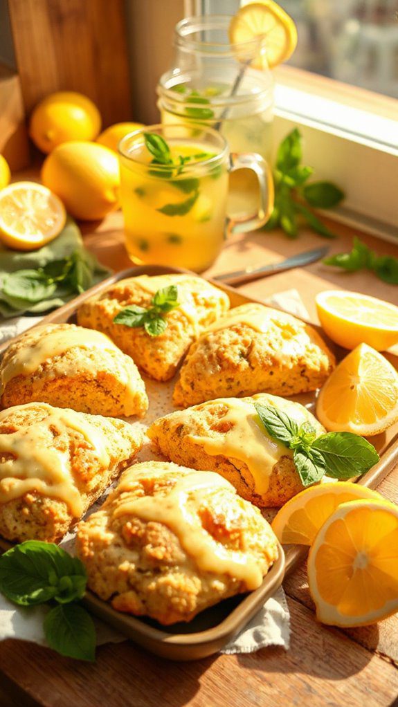 citrus basil scones recipe