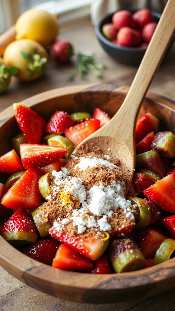 combine filling ingredients well