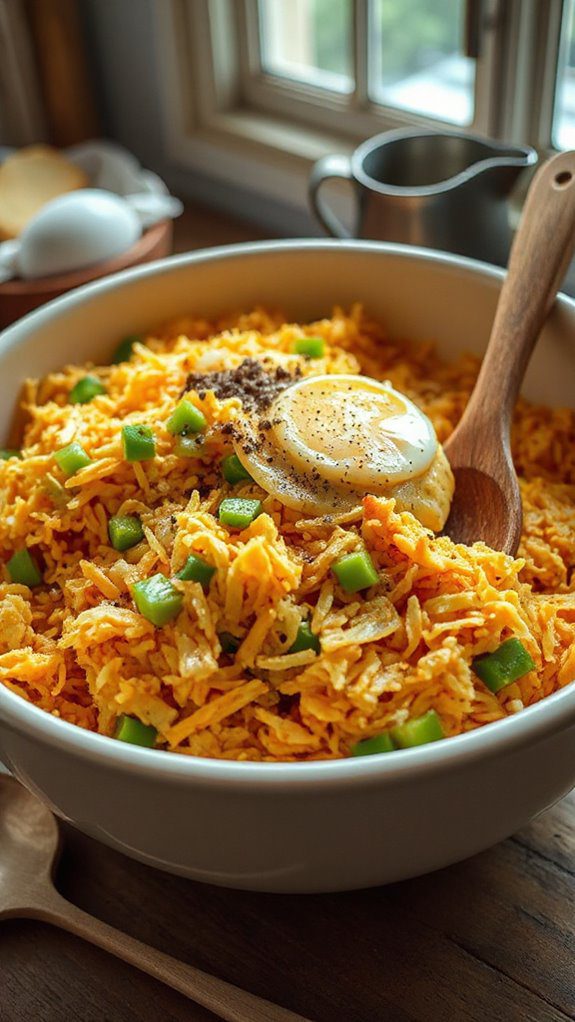 combine ingredients in bowl