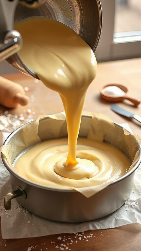 controlled pour ensures uniformity controlled pour ensures uniformity