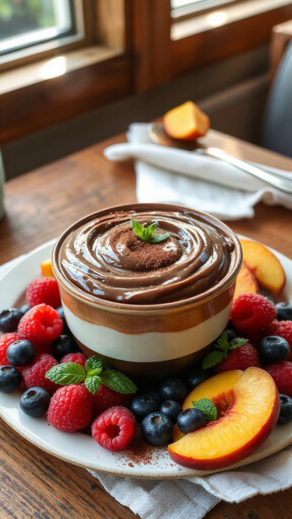 creamy chocolate quark pudding creamy chocolate quark pudding