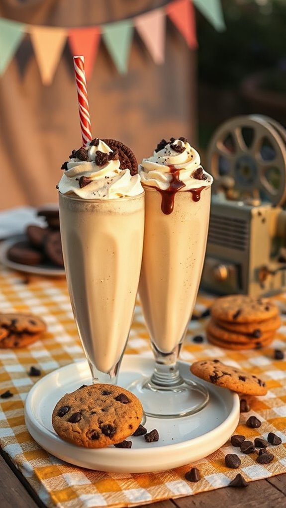 creamy cookies and cream