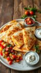 crispy oven baked quesadillas recipe