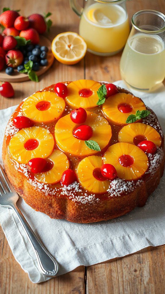 delicious caramelized pineapple cake delicious caramelized pineapple cake