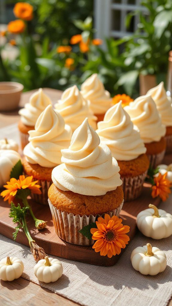 delightful pumpkin cupcakes recipe