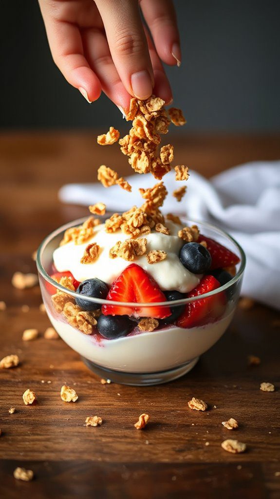 energy boosting granola sprinkle