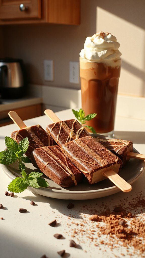 frozen coffee chocolate delight