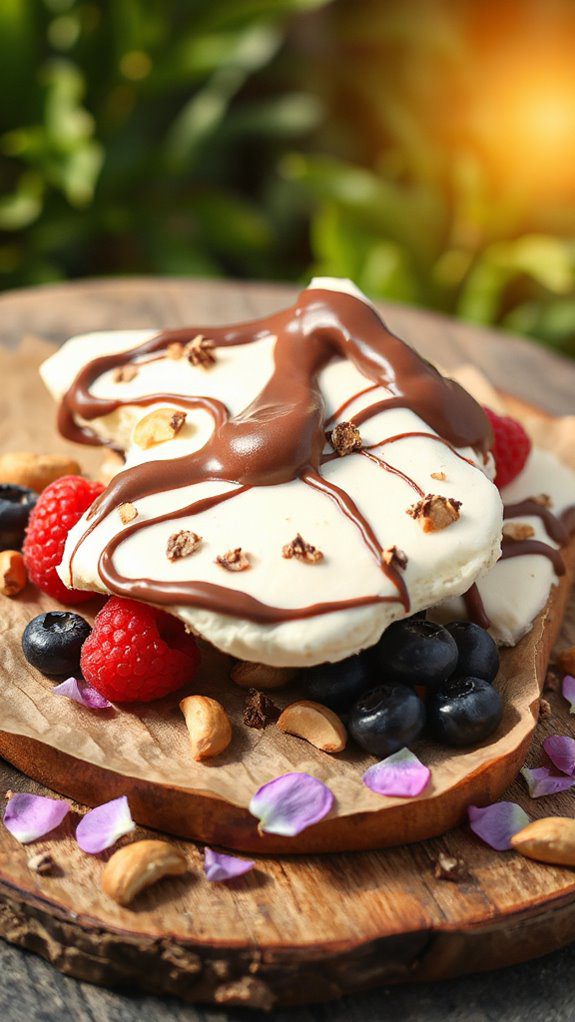 frozen yogurt hazelnut bark frozen yogurt hazelnut bark