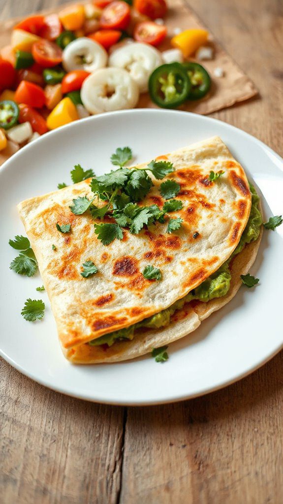 garnish with fresh cilantro