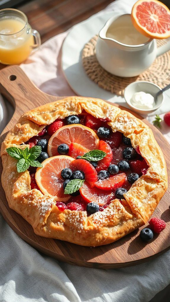 grapefruit and berry delight