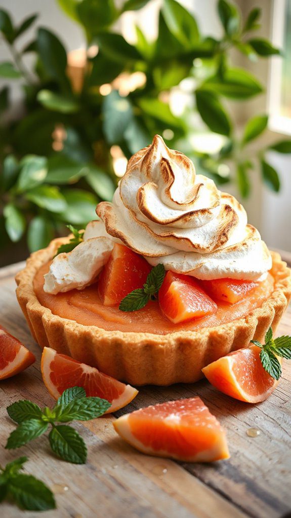 grapefruit meringue pie delight