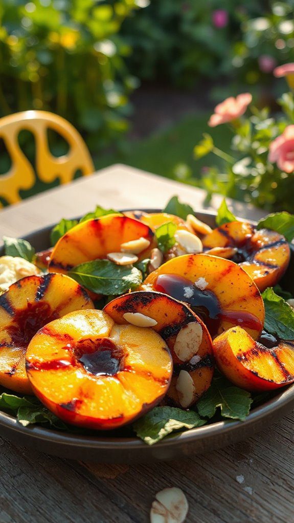 grilled fennel and peach salad grilled fennel and peach salad