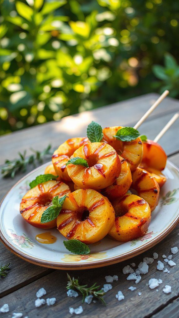 grilled fruit skewers dessert grilled fruit skewers dessert