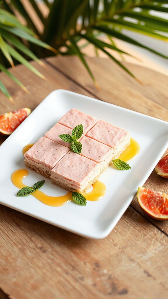 guava infused cheesecake bar recipe