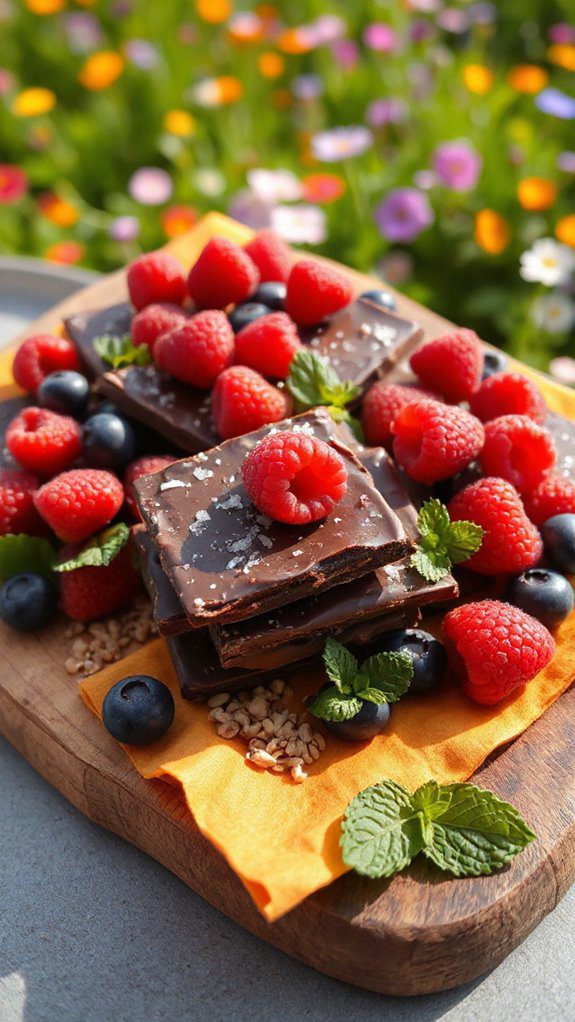 healthy no bake chocolate treat