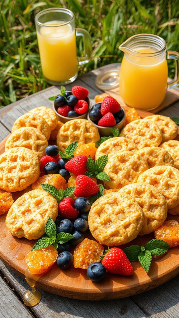 honeycomb cookies for summer