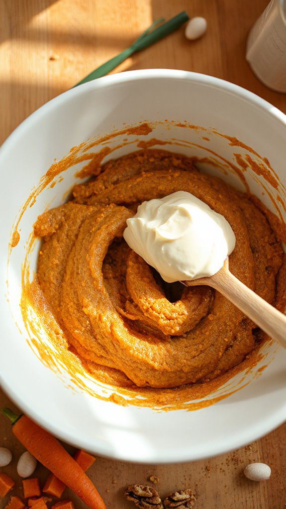 incorporate cream cheese frosting