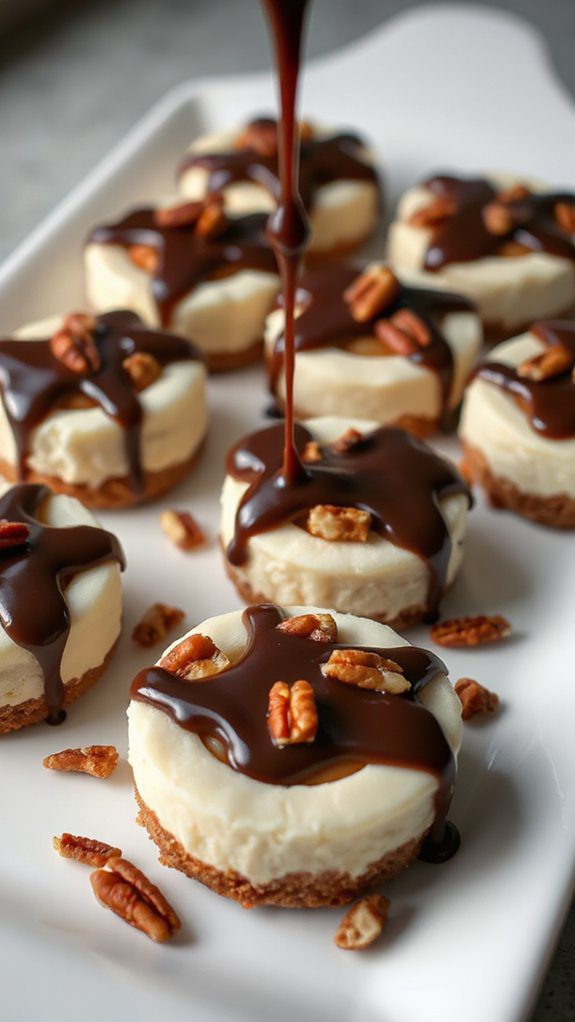 indulgent glossy chocolate topping