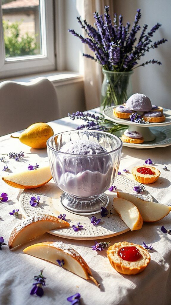 lavender pear sorbet delight