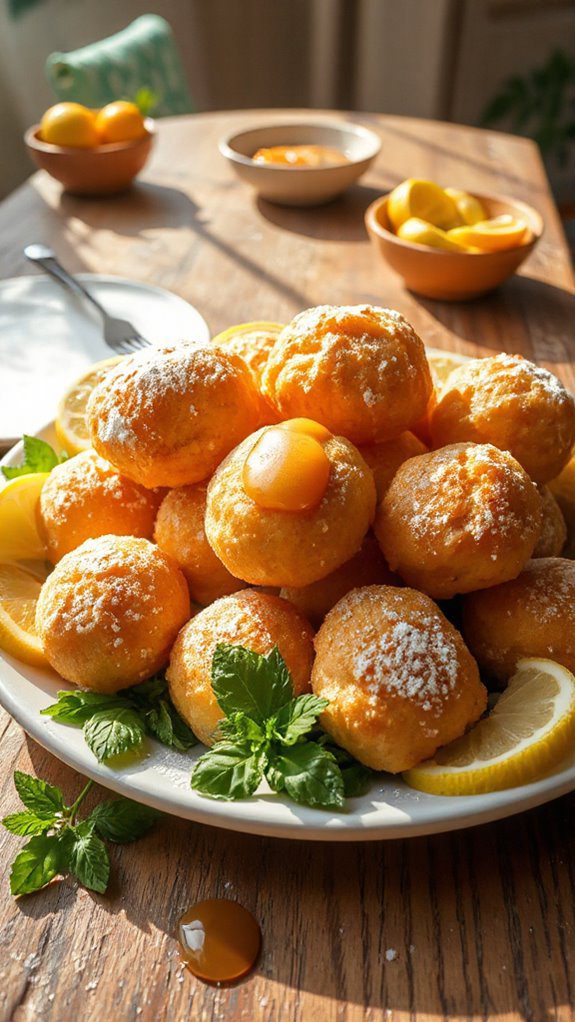 lemon ricotta doughnuts recipe