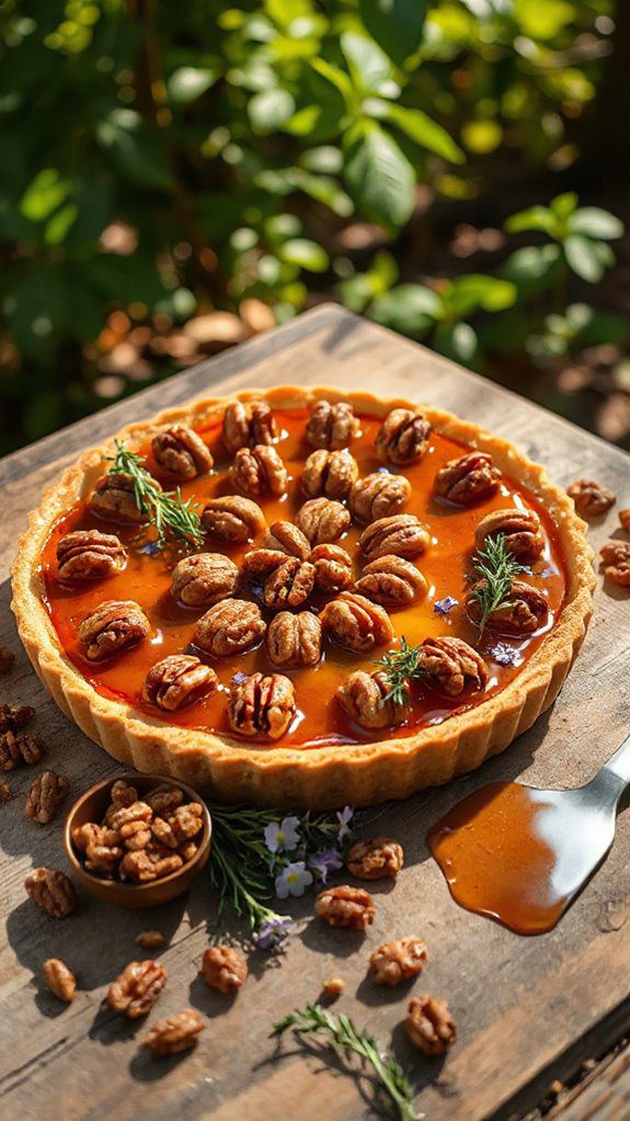 maple walnut tart recipe