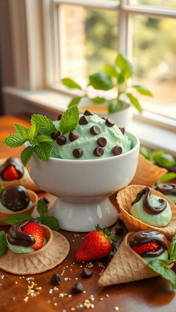 minty cookie dough delight minty cookie dough delight