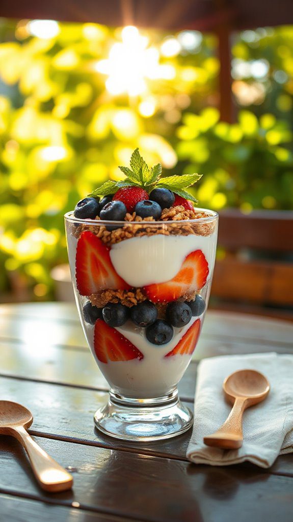 no bake berry yogurt parfait no bake berry yogurt parfait