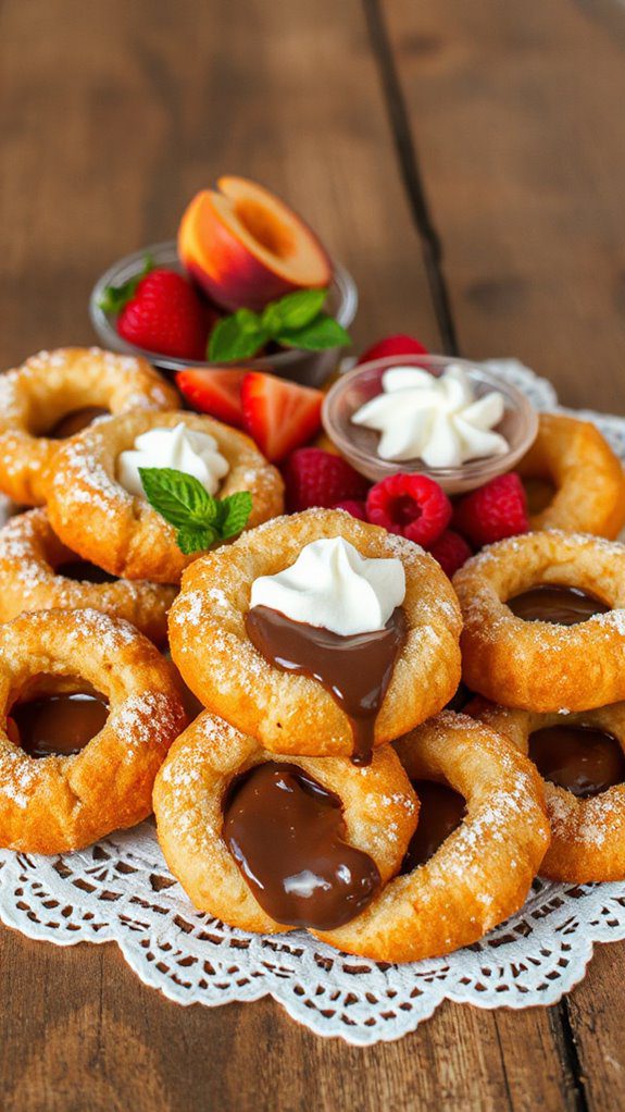 nutella filled italian pastries