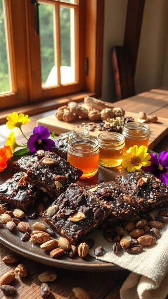 nutritious cacao trail bars